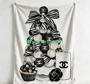 Chanel Throw Blankets